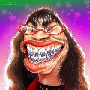 Caricaturas de famosos - Ugly Betty