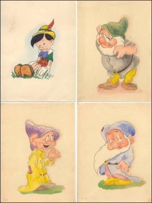 Pinocho, Los Tres Enanitos y Blancanieves